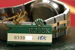 Rolex Oysterquartz 17013 staal met gouden bezel